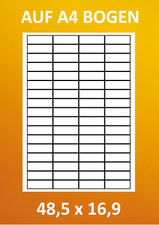 PREMIUM ETIKETTEN 48,5 x 16,9