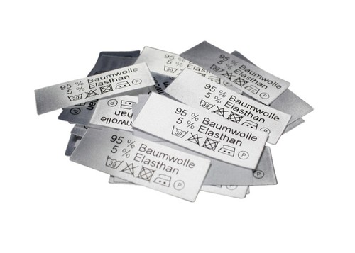 Textiletiketten - , 95%