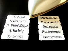 100 Wäscheetiketten