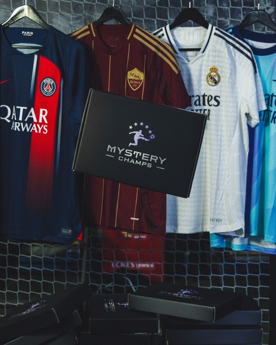 Fussball mystery trikot - trikot, royal