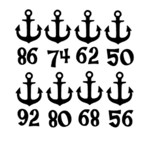 10x 30x bügeletiketten - 10x, od