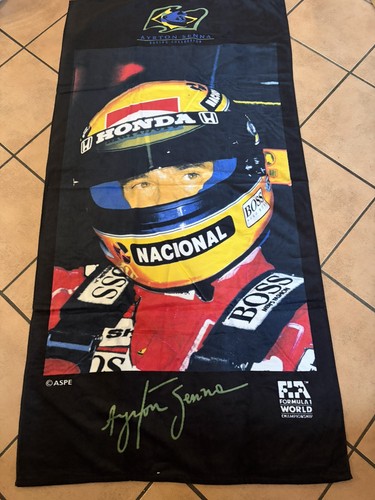 Ayrton senna vintage badetuch - ayrton,