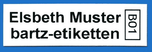 Wäscheetiketten