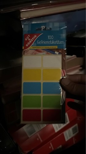 500 gefrieretiketten - 500,