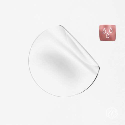 Transparente etiketten - transparente, |