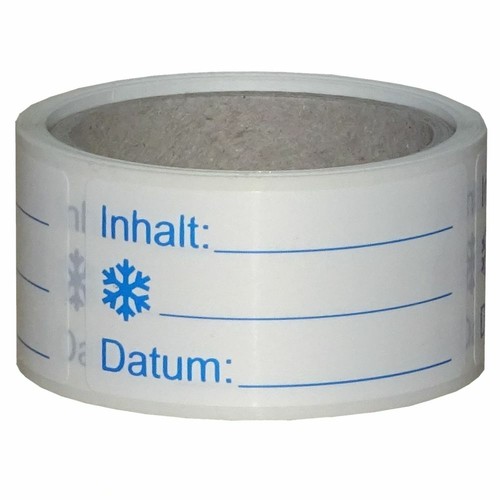 Gefrieretiketten