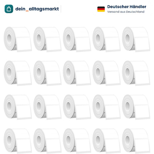 Etiketten selbstklebend