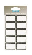 50 Tiefkühl Etiketten 24X37mm