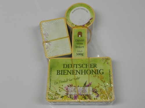 Etiketten 500g blumenwiese - 500g, "blumenwiese"