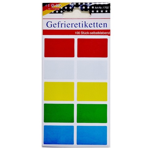 100 1000 tiefkühletiketten - 100,
