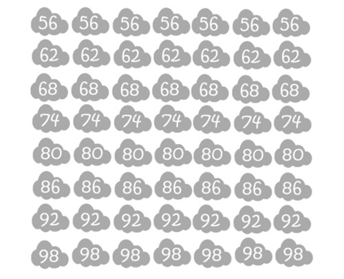 10x 30x bügeletiketten - 30x,